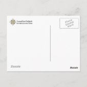 Quilt Briefkaart - Martha Washington Star (Achterkant)