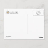 Quilt Briefkaart - Schuine rand ster (roze/grijs) (Achterkant)