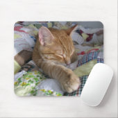 Quilt Catnap Mousepad comprimeren Muismat (Met muis)