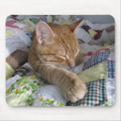 Quilt Catnap Mousepad comprimeren Muismat (Voorkant)