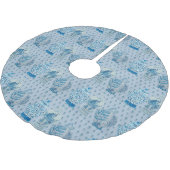 Quilt Chinoiserie Ginger Jar   Kerstboom Rok (Gekanteld)