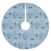 Quilt Chinoiserie Ginger Jar   Kerstboom Rok (Voorkant)