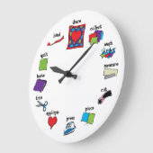 Quilt Clock Grote Klok (Hoek)