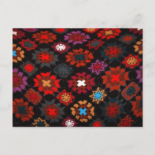 Quilt Crochet Briefkaart (Voorkant)