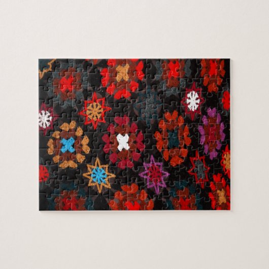 Quilt Crochet Legpuzzel (Horizontaal)