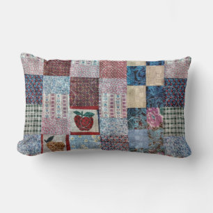 Quilt Design Lumbar Pillow Kussen
