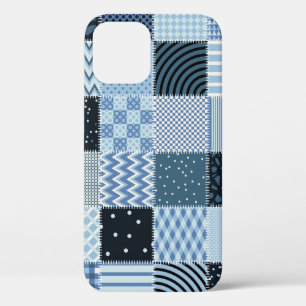 Quilt design. Naadloos patchwork-patroon vanaf sti Case-Mate iPhone Case