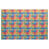 Quilt Floral Pattern-Papel Picado Patchwork Stof (Fat Quarter)