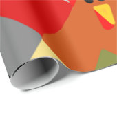 Quilt geïnspireerde kippen cadeaupapier (Rol Hoek)