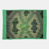 Quilt Green Theedoek (Horizontaal)
