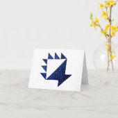 Quilt Guild 2025 Kaart (Gele Bloem)