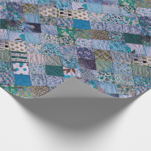 Quilt IV van de  Grafische Granny Cadeaupapier (Hoek)