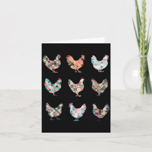 Quilt kip patchwork mama boer boerderij kaart
