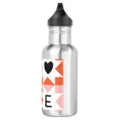 Quilt Love Water Bottle Waterfles (Rechts)