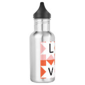 Quilt Love Water Bottle Waterfles (Links)