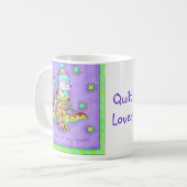 Quilt Lover Dog Mok (Voorkant links)