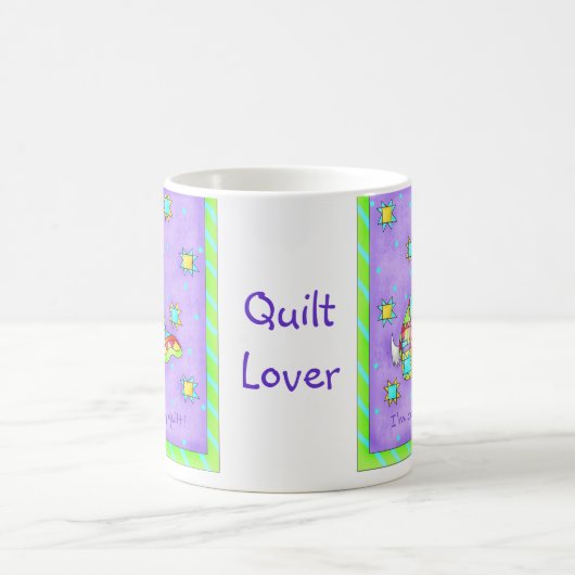Quilt Lover Dog Mok (Center)