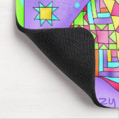 Quilt Lover Dog Mousepad Muismat (Hoek)