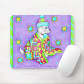 Quilt Lover Dog Mousepad Muismat (Met muis)