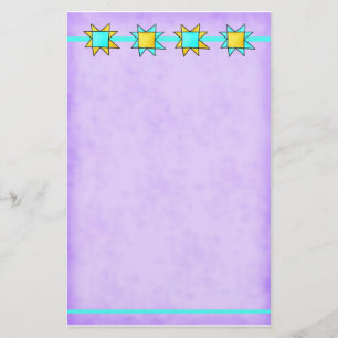 Quilt Lover Dog stationery aanpasbaar Briefpapier