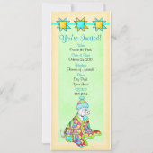 Quilt Lover Dog uitnodiging (Achterkant)