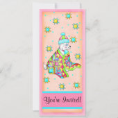 Quilt Lover Dog  uitnodiging (Voorkant)