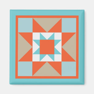 Quilt Magnet - Martha Washington Star