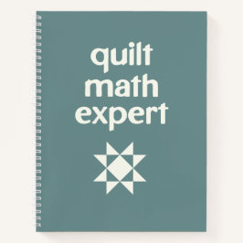 Quilt Math Expert Quilter's Grafiekpapier Notitieboek