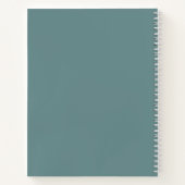 Quilt Math Expert Quilter's Grafiekpapier Notitieboek (Achterkant)
