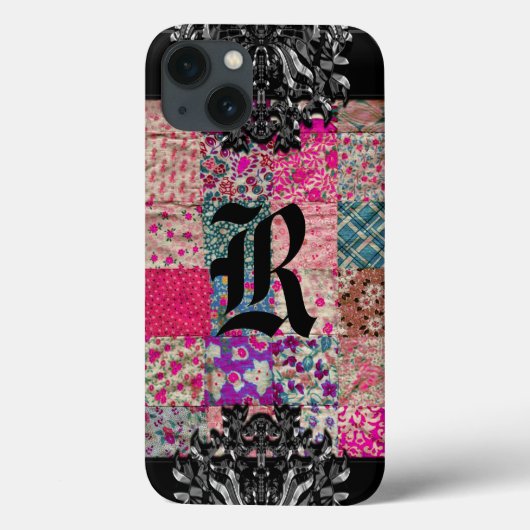  Quilt Monogram 6/6 s Case-Mate iPhone Case (Achterkant)