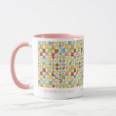 QUILT MOSAIC Business ID Roze Combo Mok (Links)