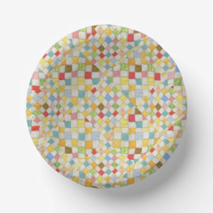 QUILT MOZAÏEK 18 CM Papieren Kommetjes Kommen