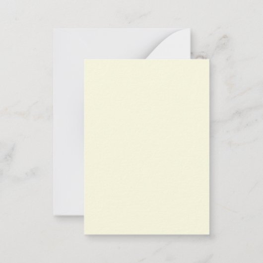 QUILT MOZAÏEK 3.5x2.5 Platte Kaart / Crème / Verti Notitiekaartje (Achterkant)