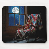Quilt On a Rocking Chair In Moonlight Muismat (Voorkant)