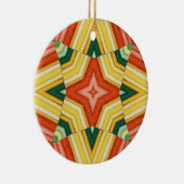 Quilt Ornament - Kan Tekst of Foto achterzijde toe (Rechts)