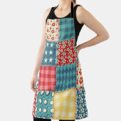  quilt: patchwork achtergrondpatroon. schort (Insitu)