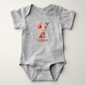 Quilt Patchwork Initiaal Letter Y Kinderkamer Romper (Voorkant)