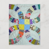 Quilt patroon briefkaart (Voorkant)