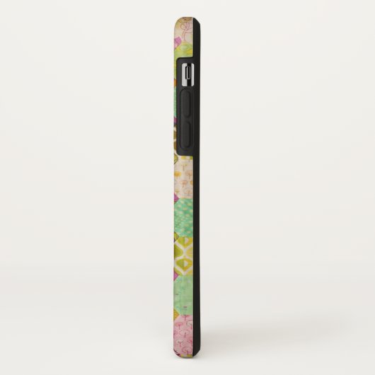 Quilt patroon Case-Mate iPhone case (Achterkant/links)