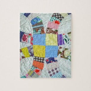 Quilt patroon legpuzzel