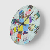 Quilt patroon ronde klok (Hoek)