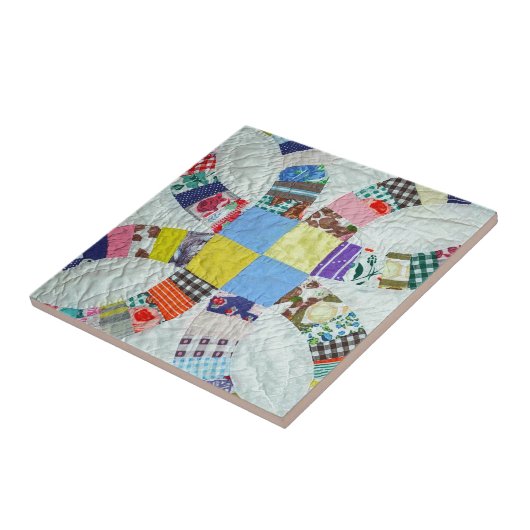 Quilt patroon tegeltje (Zijkant)