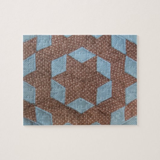 Quilt Pattern - Castle Legpuzzel (Horizontaal)