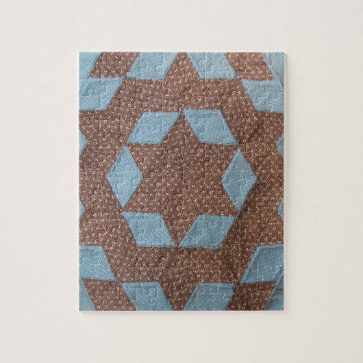 Quilt Pattern - Castle Legpuzzel (Verticaal)