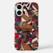 Quilt Pattern Cool Kleurrijke Geometrische Case-Mate iPhone Case (Achterkant)