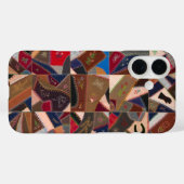 Quilt Pattern Cool Kleurrijke Geometrische Case-Mate iPhone Case (Achterkant (horizontaal))