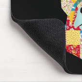 Quilt Pattern Dog voor Quilting Lover Quilter Sewi Muismat (Hoek)