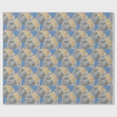 Quilt Pattern Fabric Cadeaupapier (Vlak)