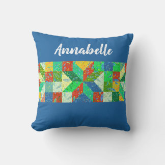 Quilt Pattern Personalized Sierkussen