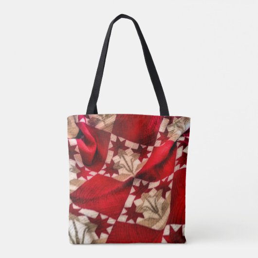 Quilt Pattern-Tas Tote Bag (Achterkant)
